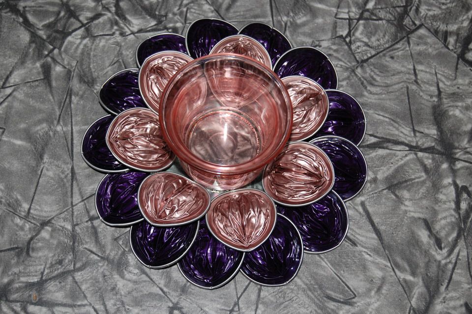 Kapsel-Teelichthalter